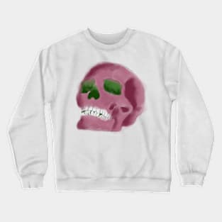 pink skull Crewneck Sweatshirt